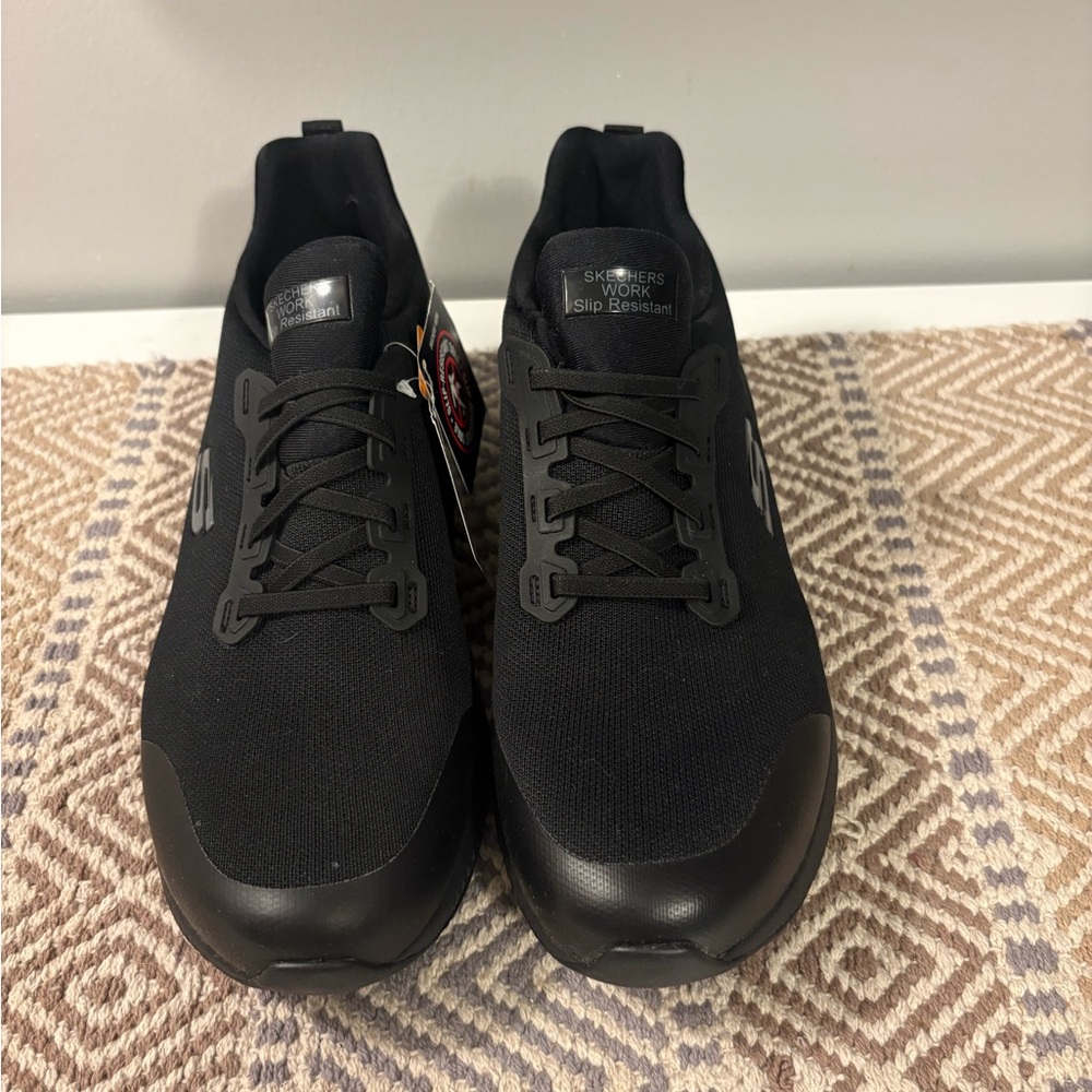 Skechers Men's Black Athletic Shoes